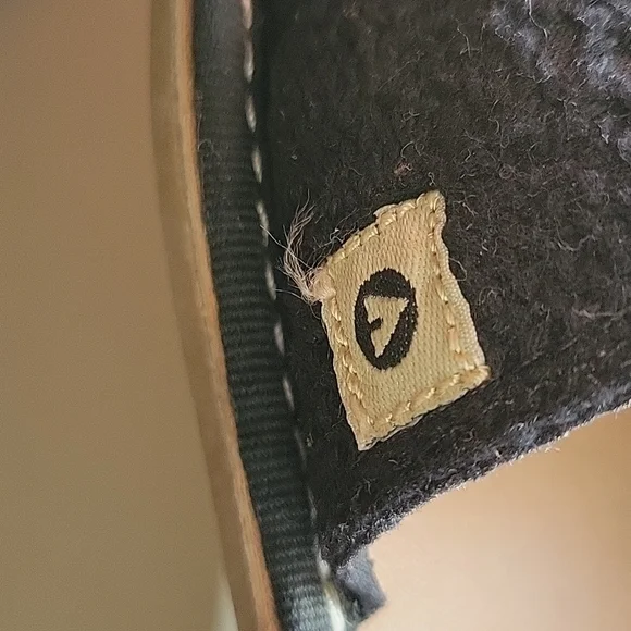 Airwalk Sandals Black Flats Crochet Super Cute! - Picture 10 of 11